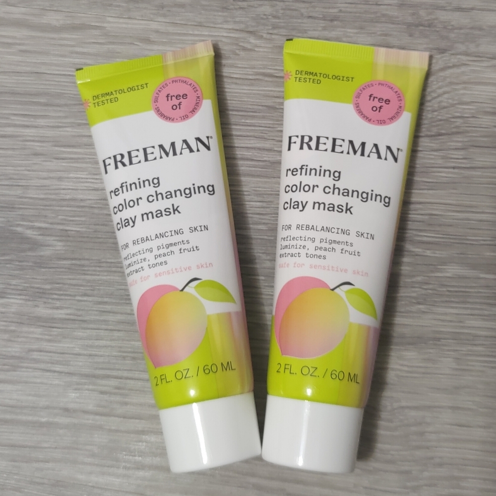 🎉4/$20NEW Freeman's Refining Color Changing Clay Mask Set/Bundle